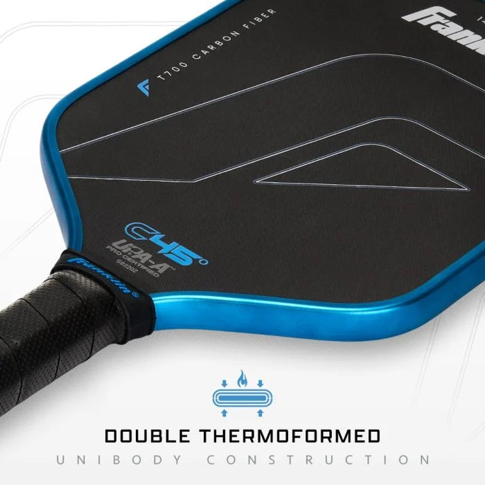 C45 Carbon Pickleball Paddle - 14mm - Blue