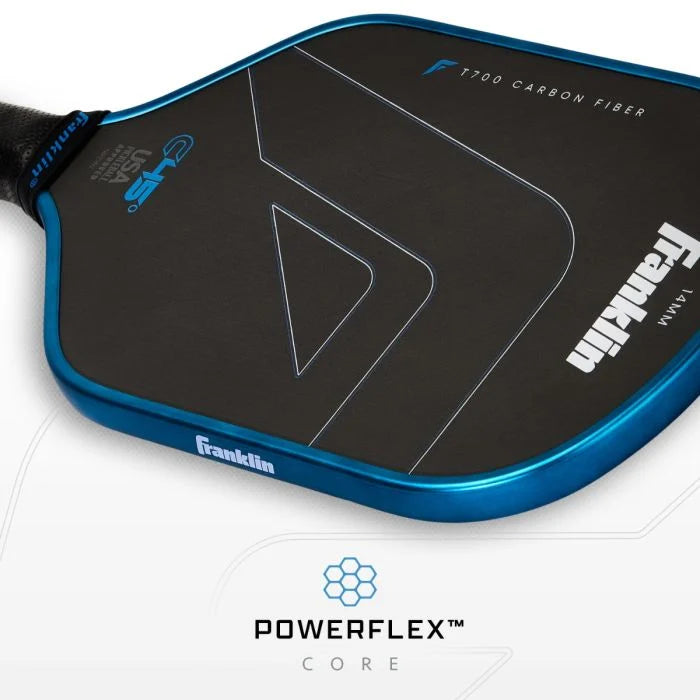 C45 Carbon Pickleball Paddle - 14mm - Blue