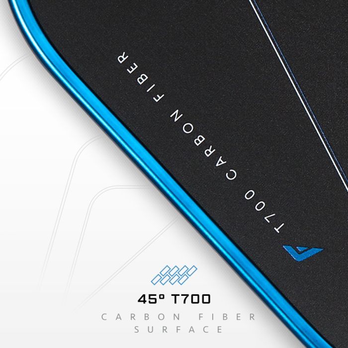 C45 Carbon Pickleball Paddle - 14mm - Blue
