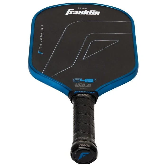C45 Carbon Pickleball Paddle - 14mm - Blue