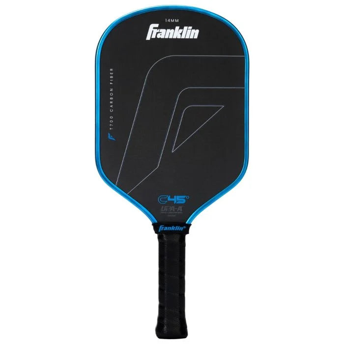 C45 Carbon Pickleball Paddle - 14mm - Blue
